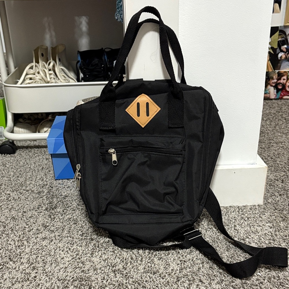Black mini Backpack